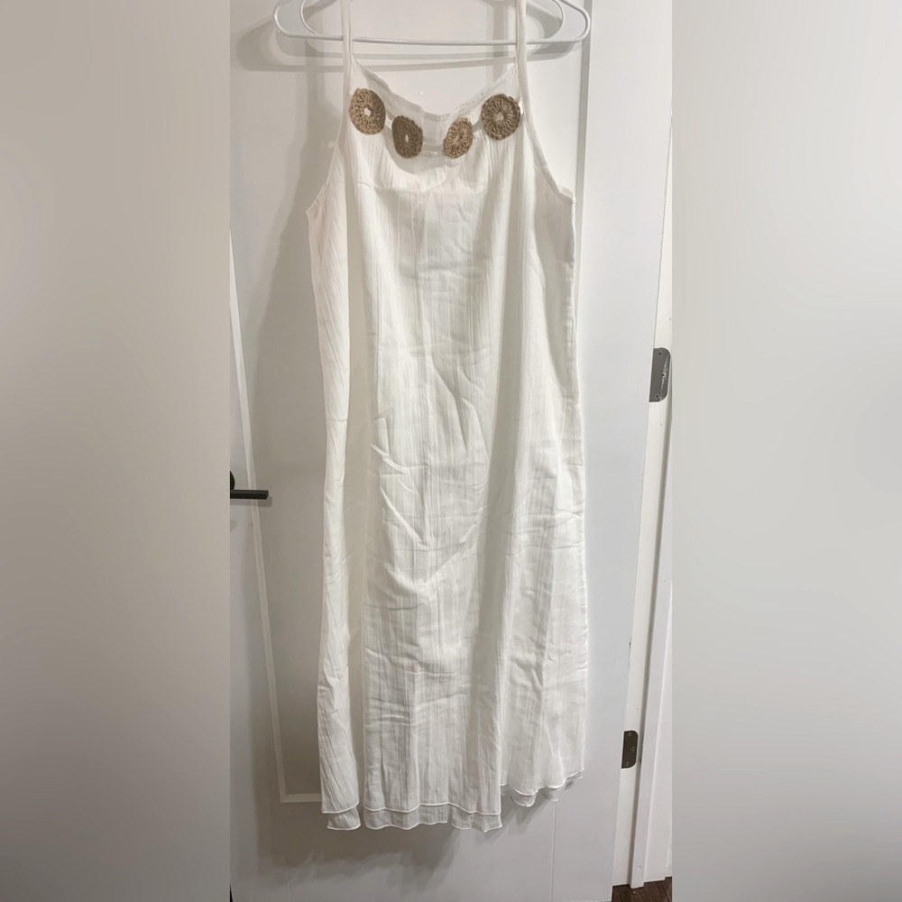 White Maxi Dress for Resort Wear
